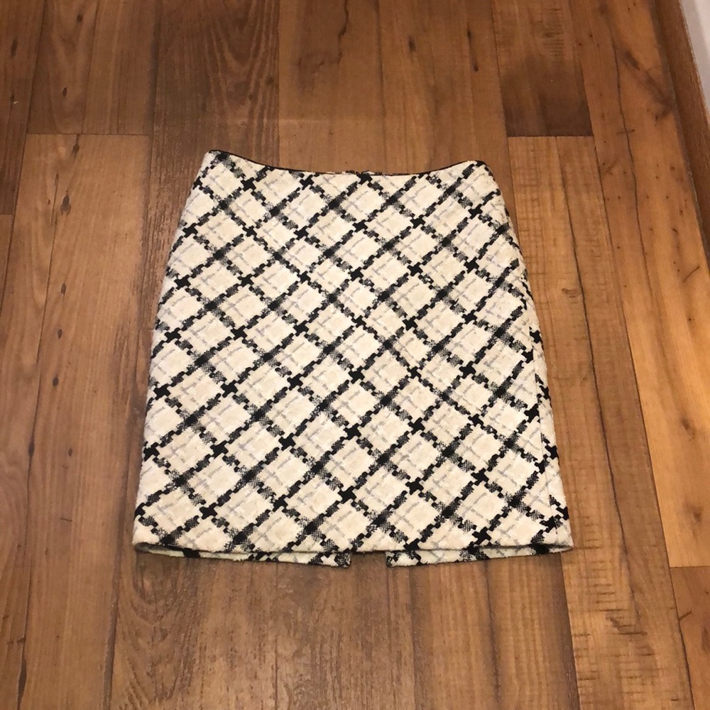 Warm flannel skirt